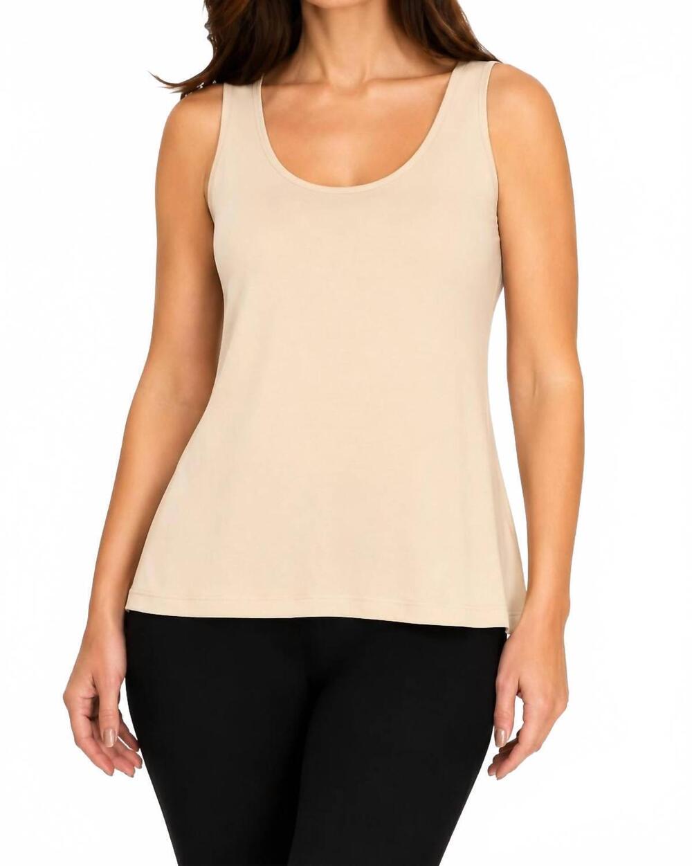 NEW A'NUE MIAMI a line tank in pearl